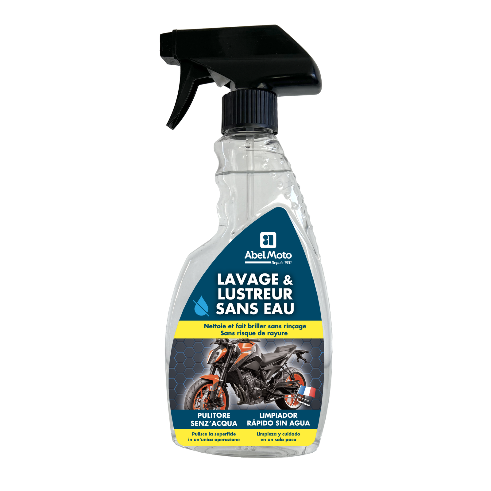 Lavage & Lustrage Sans Eau Moto (700 mL)