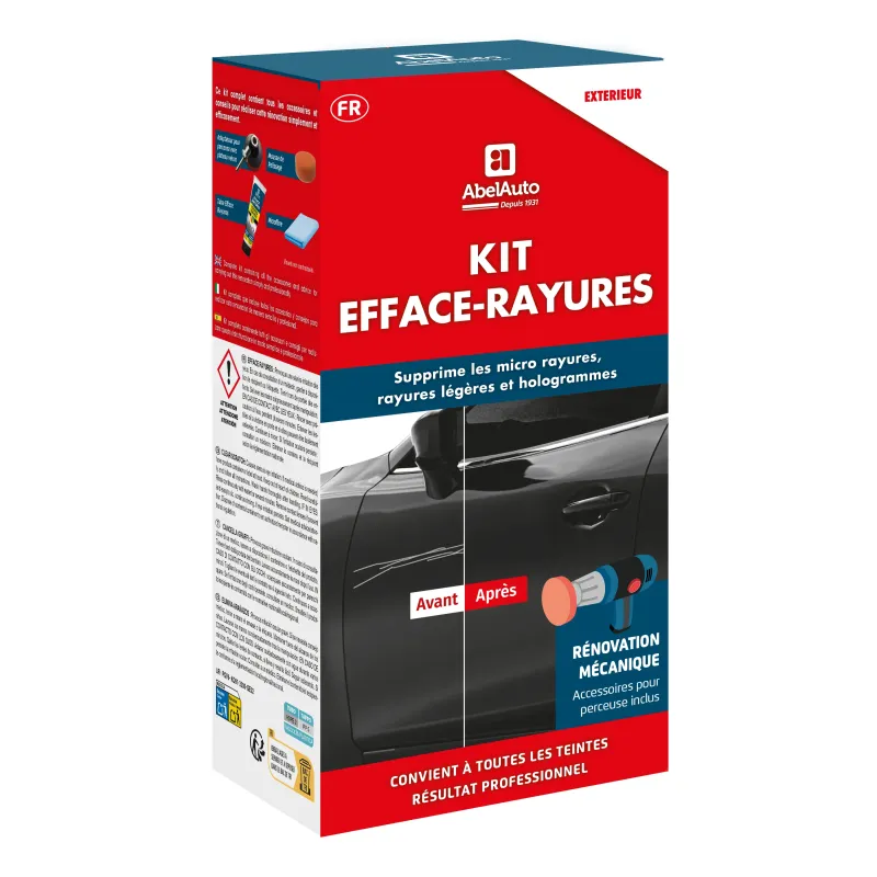Kit efface-rayures profondes