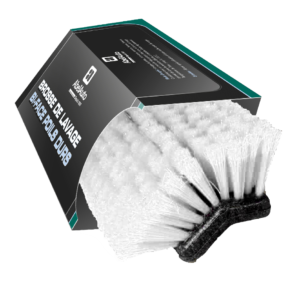Brosse de lavage bi-face poils durs